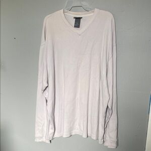 Colorado Men’s XXL Cotton ribbed slouchy off white sweater